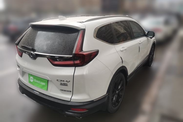 Used Honda CR-V 2021 240TURBO CVT 2WD Black Jazz Edition Rear Right 45 Deg