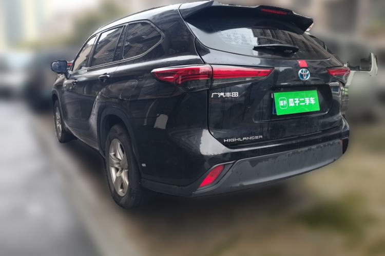 Used Toyota Highlander 2023 2.5L Smart Electric Hybrid Dual-Engine Two-Wheel Drive Elite Version 5 Seats Rear Left 45 Deg