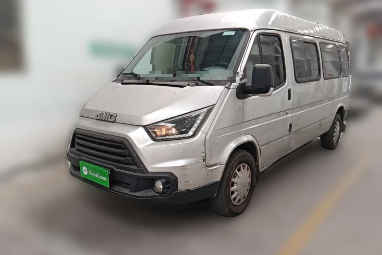 Used JMC Transit 2019 2.8T Commercial Version Long Wheelbase Mid-Roof 6-Seater Rear Single Tire China VI Emission Standard – JX493