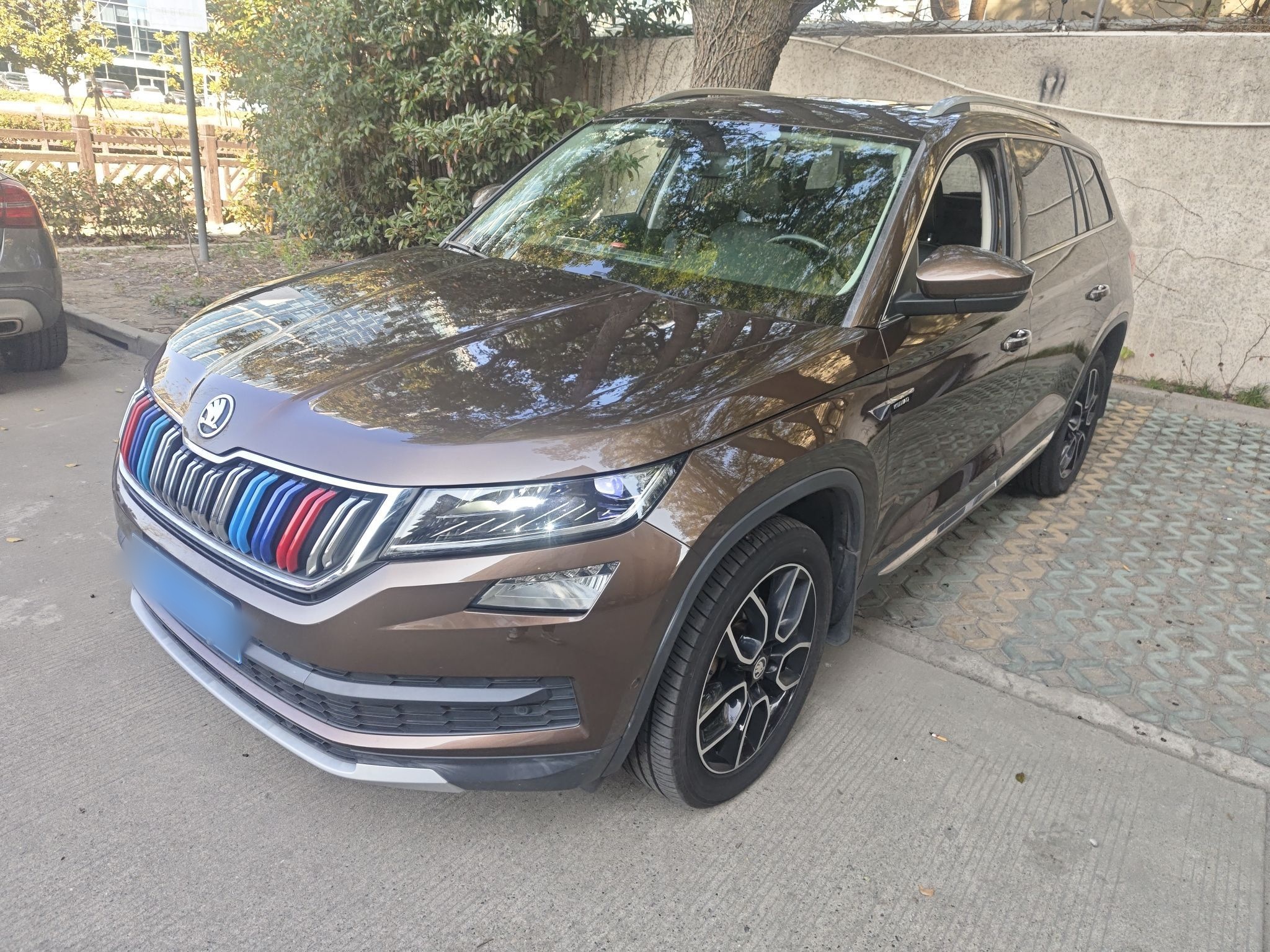 تحت مقدمة السيارة