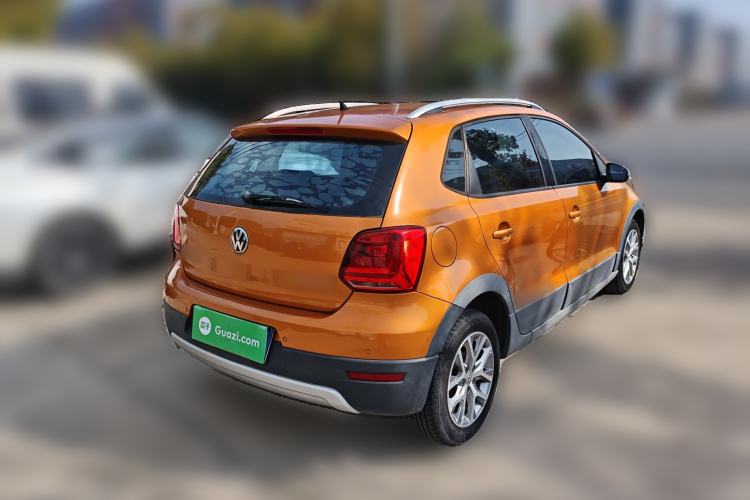 Used Volkswagen Polo 2014 1.6L Cross Polo Automatic Rear Right 45 Deg