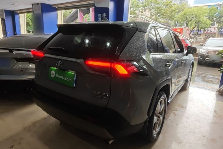 Used Toyota RAV4 2020 Dual-Engine 2.5L E-CVT Two-Wheel Drive Elite Edition Rear Right 45 Deg