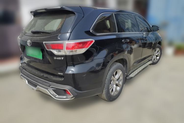 Used Toyota Highlander 2015 2.0T Four-Wheel Drive Elite Edition 7-Seater Rear Right 45 Deg