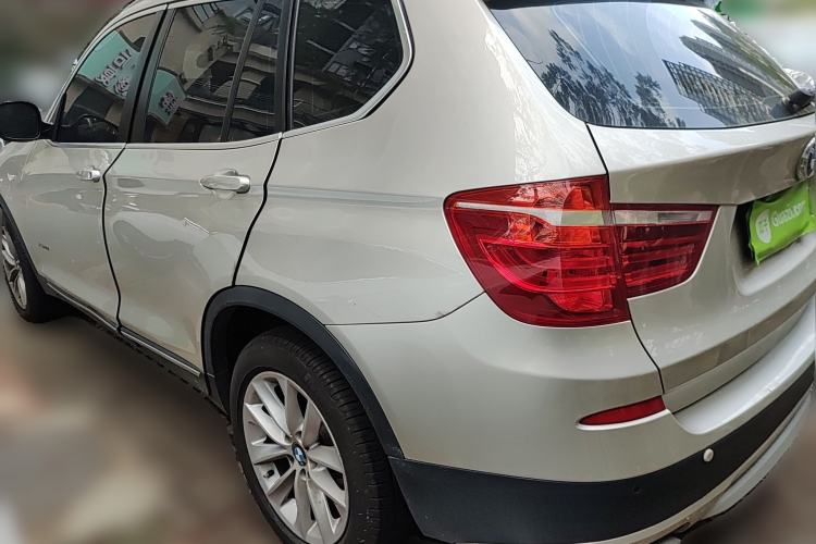 Used BMW X3 2013 Facelifted xDrive20i Luxury Edition Rear Left 45 Deg