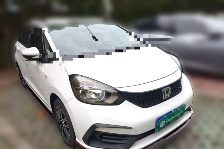 Used Honda Fit 2021 1.5L CVT Trend Edition Front Right 45 Deg