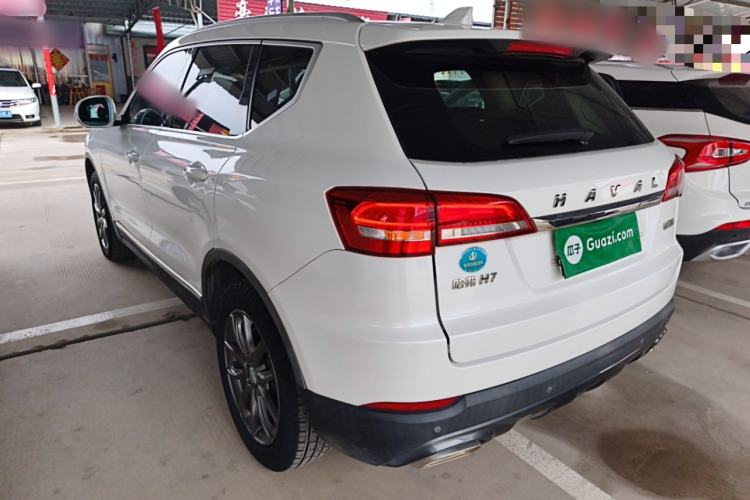 Used Haval H7 2019 2.0T Enjoyment Model China VI Standard Rear Left 45 Deg
