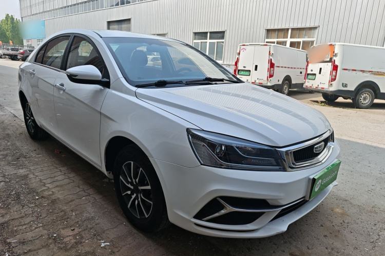 Used Geely Auto Emgrand 2019 Leading Edition 1.5L Manual Luxury Model China VI Standard Front Right 45 Deg