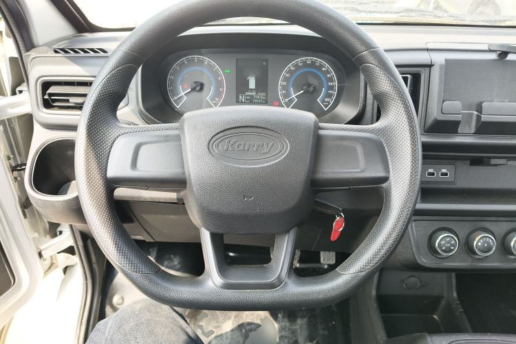 Used Karry Xiaoxiang X7 2024 AVIC Battery (3815 Cargo Box) Side-Panel Truck – Deluxe Model Steering Wheel
