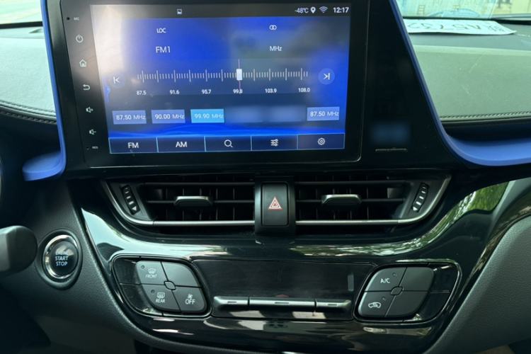 Used Toyota C-HR 2020 2.0L Comfort Edition Audio And AC Panel