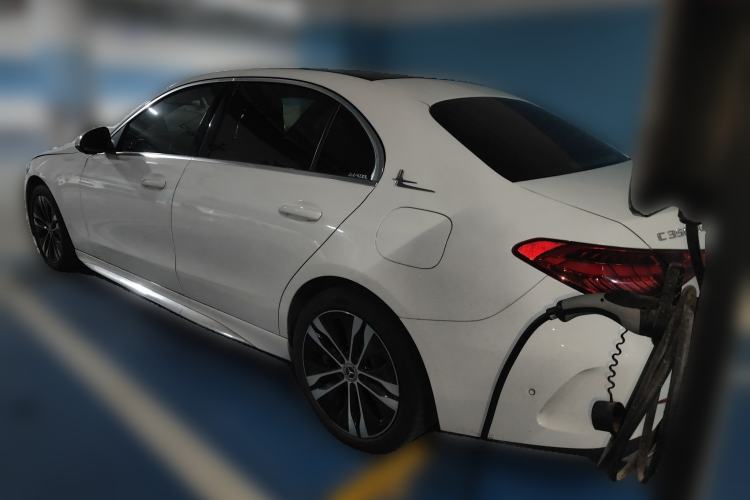 Used Mercedes-Benz C-Class New Energy 2023 C 350 eL Rear Left 45 Deg