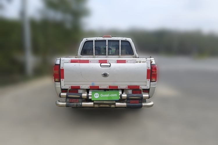 Used GAC Gonow Caiyun 100 2009 2.2T Laidong Diesel Economical Short Cargo Box Rear