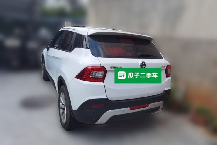 Used Brilliance V3 2015 1.5L Manual Elite Model Rear Left 45 Deg