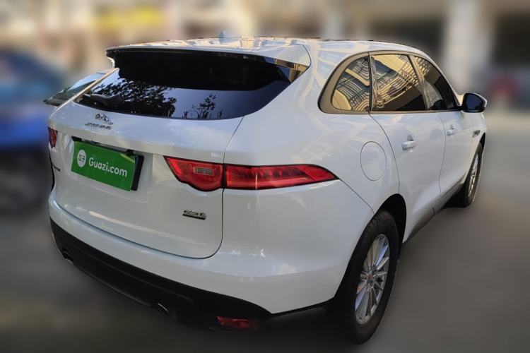Used Jaguar F-PACE 2018 2.0T Four-Wheel Drive Urban Luxury Edition Rear Right 45 Deg