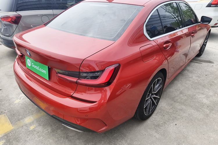 Used BMW 3 Series 2022 320Li M Sport Package Rear Right 45 Deg