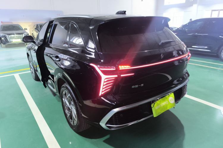 Used Hongqi HS3 PHEV 2024 PHEV 115km Jingwei Edition Rear Left 45 Deg