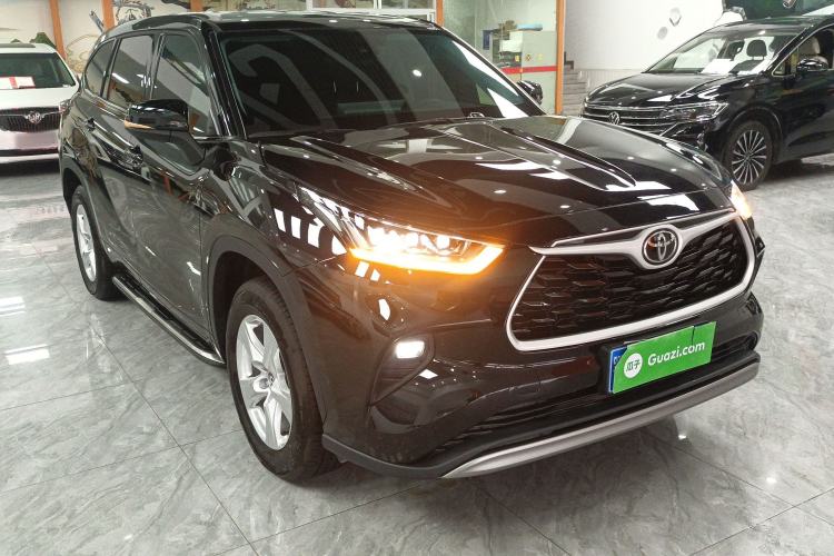 Used Toyota Highlander 2026 Model 2.5L Intelligent Electric Hybrid Dual-Engine Two-Wheel-Drive Elite Edition 5-seater Front Right 45 Deg