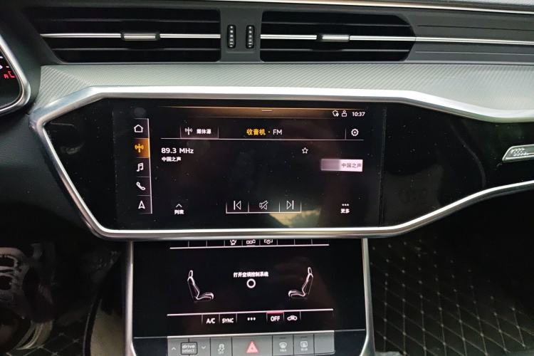 Used Audi A6L 2019 40 TFSI Luxury Prestige Edition Audio And AC Panel