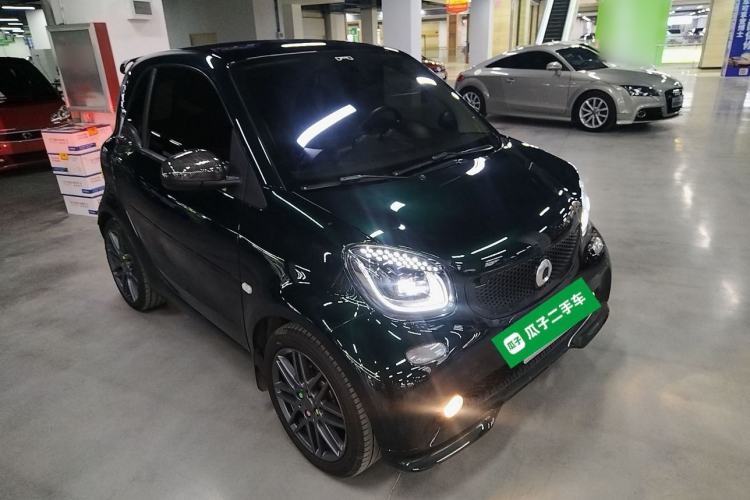 Used smart fortwo 2018 0.9T 66 kW Flowing Green Special Edition China V Standard
