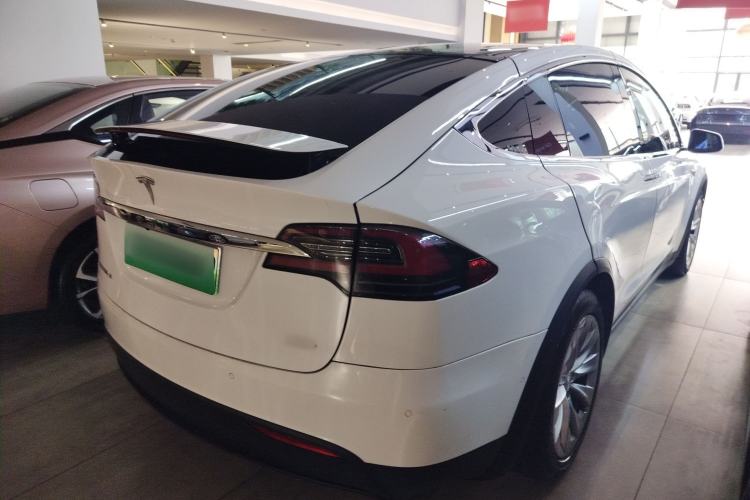Used Tesla Model X 2016 X 90D Rear Right 45 Deg