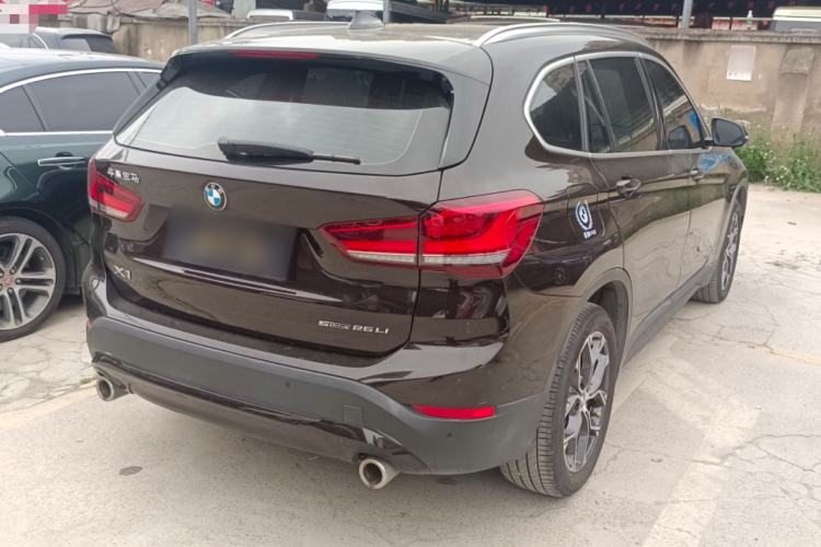 Used BMW X1 2021 Restyled sDrive25Li Leading Edition Rear Right 45 Deg