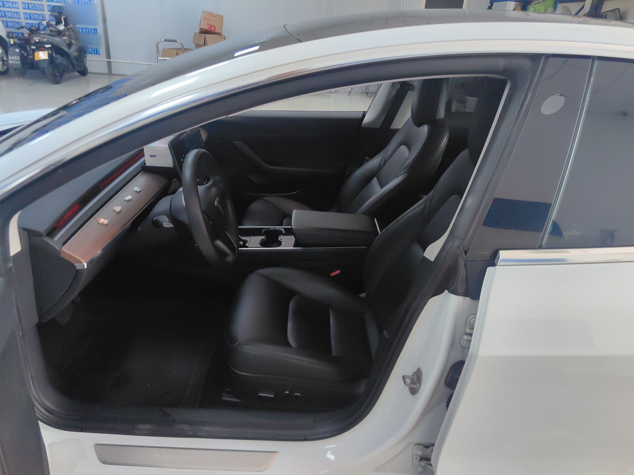Avant de la voiture