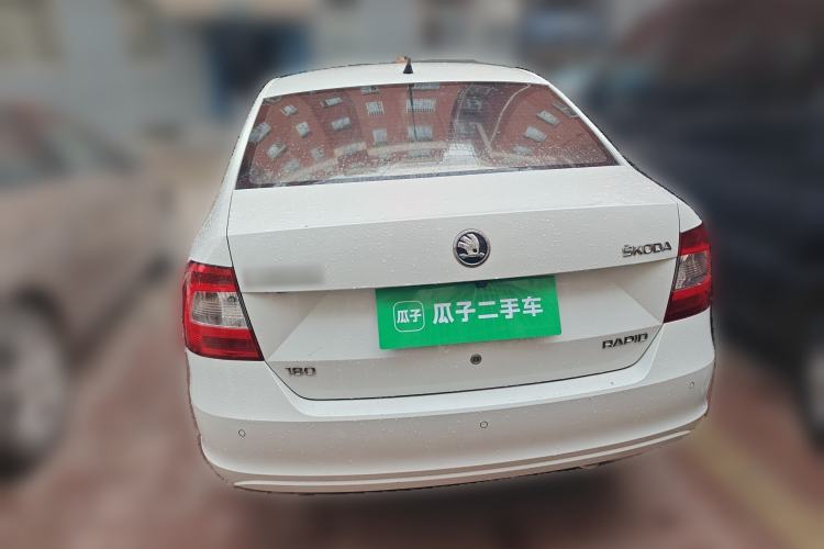 Used Skoda Rapid 2015 1.6L Manual Smart Selection Model Rear