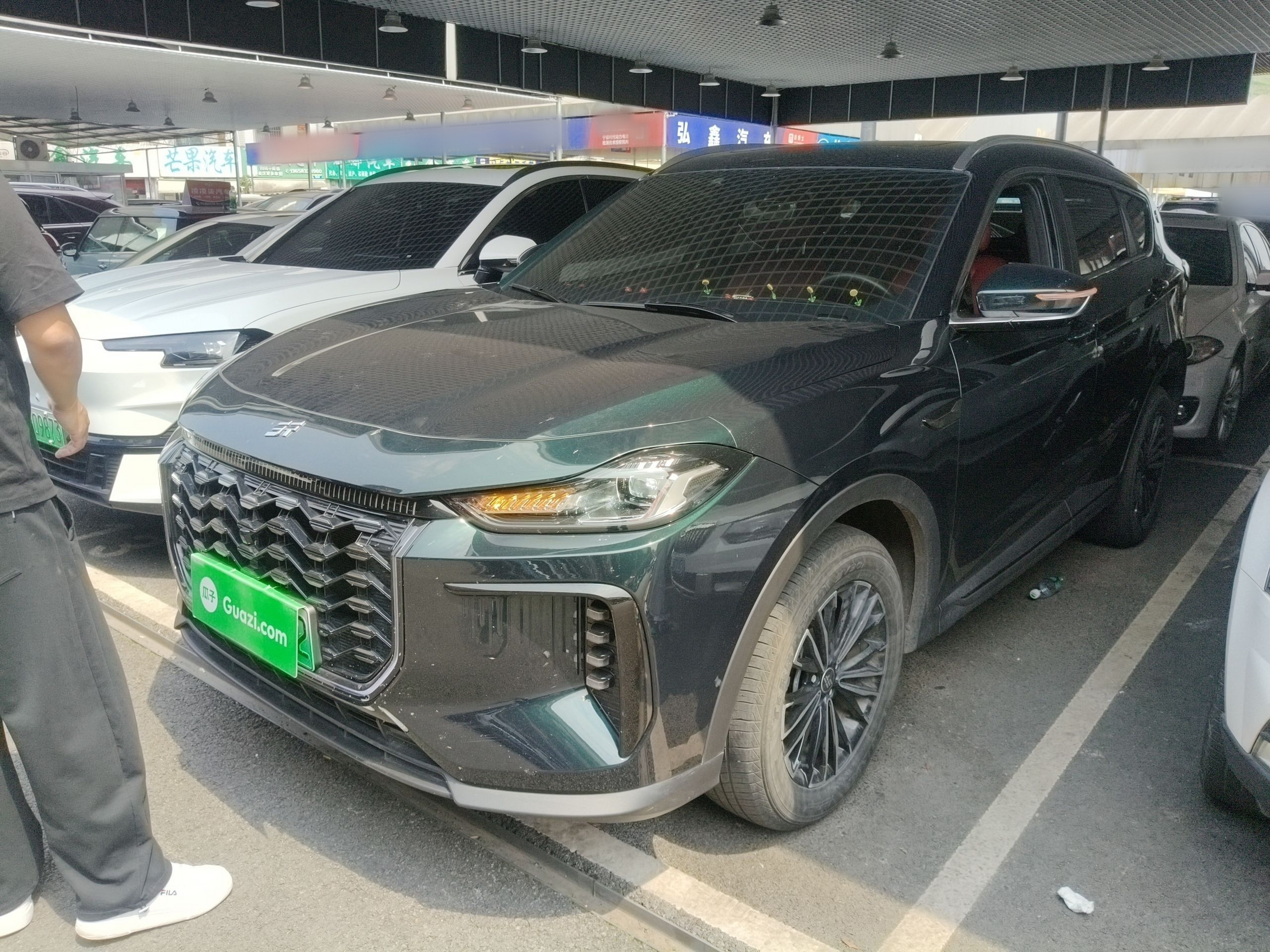 Parte inferior delantera