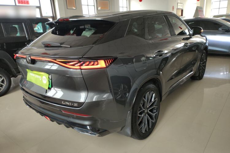 Used CHANGAN UNI-Z New Energy 2024 Blue Whale Smart Electric iDD 125km Beyond Edition Rear Right 45 Deg