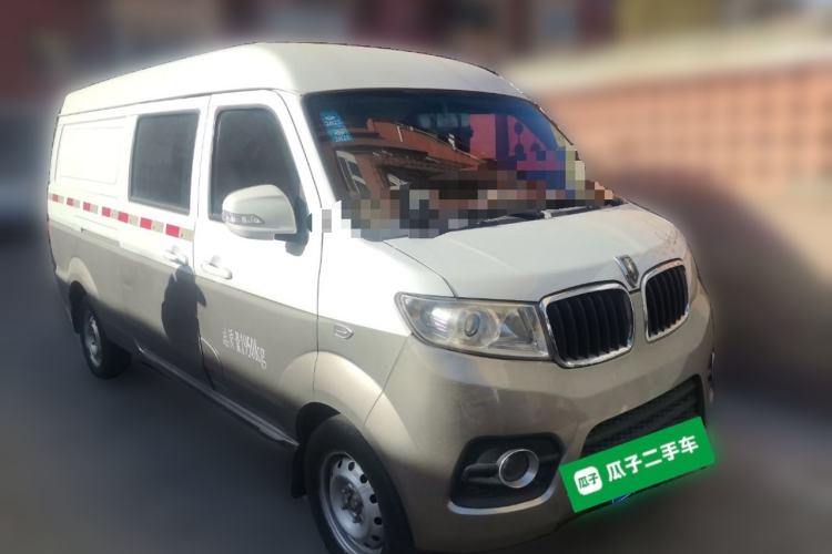 Used Jinbei New Hiace X30L 2018 1.5L Box Truck Wealth Edition DLCG14 Front Right 45 Deg