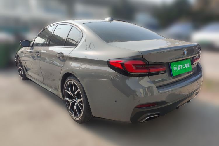 Used BMW 5 Series 2021 530i M Sport Package Rear Left 45 Deg