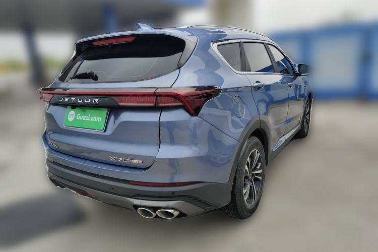 Used JETOUR X70 PLUS 2021 1.6T DCT Star 5-Seater Rear Right 45 Deg