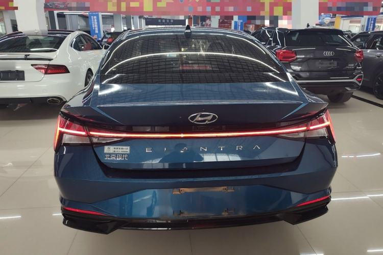 Used Hyundai Elantra 2022 1.5L CVT LUX Prestige Edition Rear