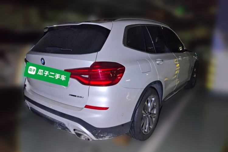 Used BMW X3 2020 xDrive25i Luxury Package Rear Right 45 Deg