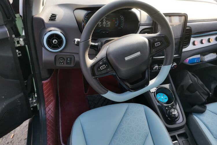 Used Chery Little Ant 2022 Updated Version Sweet Pink Edition Full-Sugar Version 55kW 408km Range (Triple-Lithium Battery) Steering Wheel