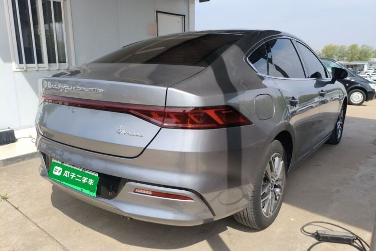 Used BYD Qin PLUS 2021 DM-i 55KM Flagship Model Rear Right 45 Deg