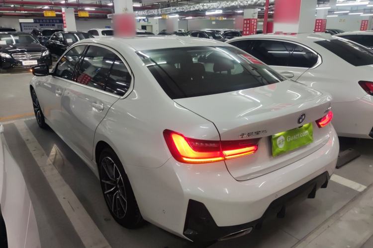 Used BMW 3 Series 2024 325Li M Sport Package Rear Left 45 Deg