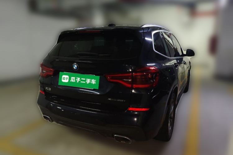 Used BMW X3 2021 xDrive28i M Sport Package Rear Right 45 Deg