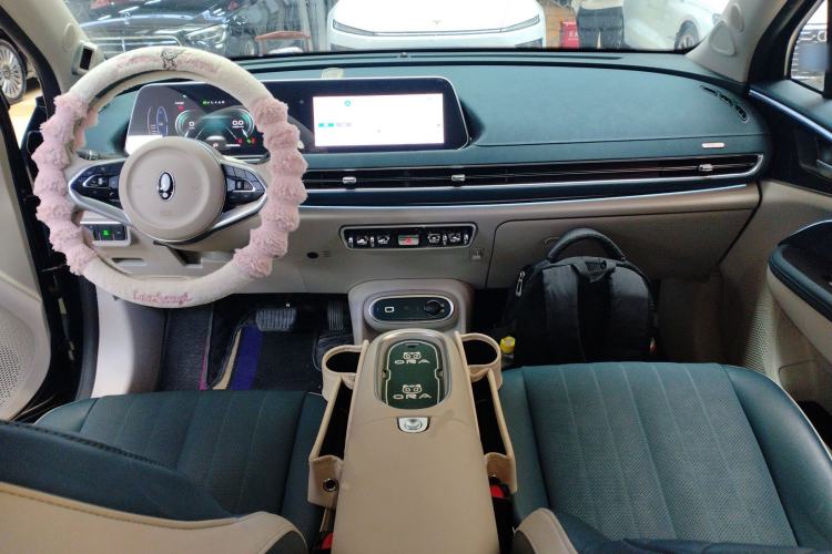 Used ORA Good Cat 2023 401 km Standard Range Prestige Version Lithium Iron Phosphate Center Console