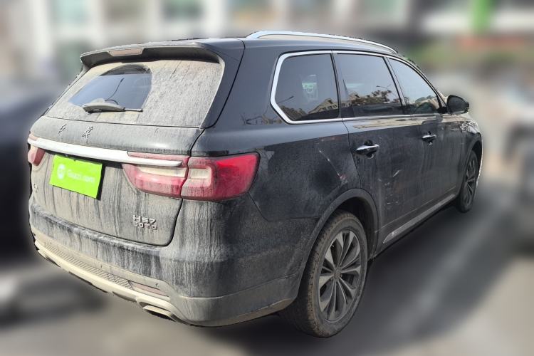 Used Hongqi HS7 2022 3.0T Automatic All-Wheel Drive ZhiLian Flagship Edition Five Seats Rear Right 45 Deg