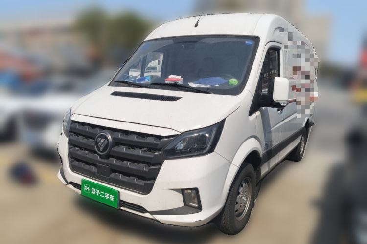 Used Foton Toano 2024 Tuyano Pro Van 2.0T Manual Rear-Drive Long Wheelbase Mid-Roof Design Single Rear Tire 3-Seater