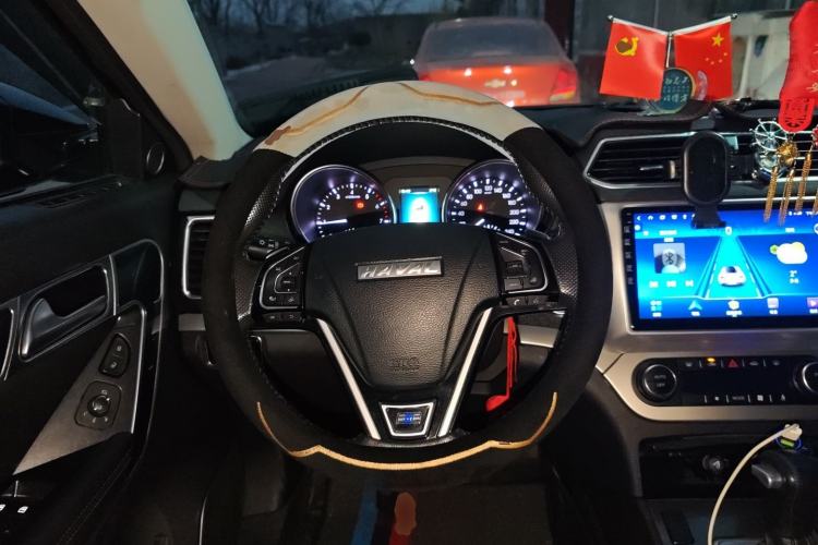 Used Haval H6 Coupe 2018 Blue Label 1.5T Automatic Two-Wheel Drive Luxury Model Steering Wheel