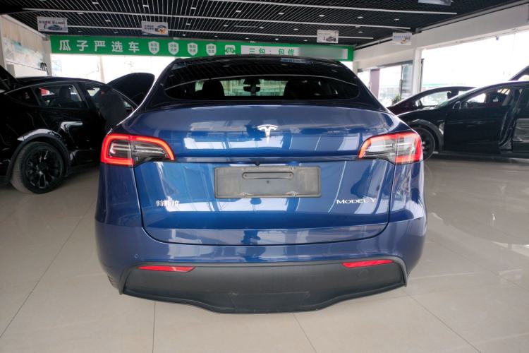 Used Tesla Model Y 2021 Long-Range All-Wheel-Drive Version 3D7 Rear
