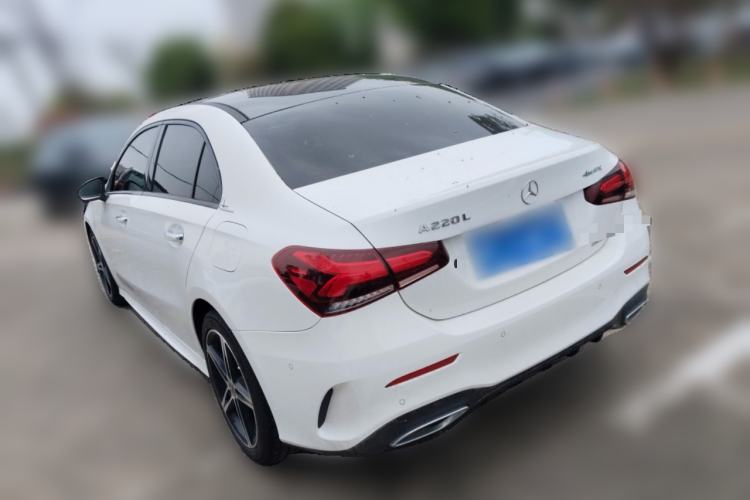 Used Mercedes-Benz A-Class 2020 Restyled A 220 L 4MATIC Sports Sedan Rear Left 45 Deg