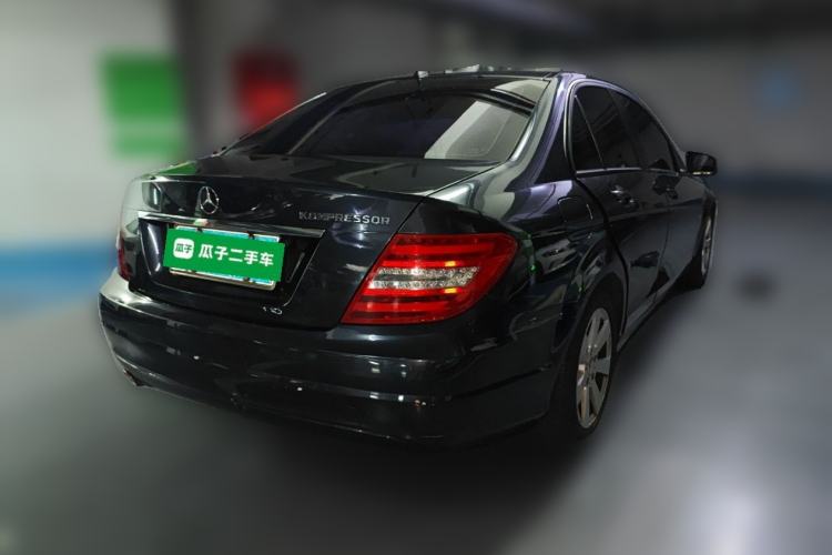 Used Mercedes-Benz C-Class 2010 C 180K Classic model Rear Right 45 Deg
