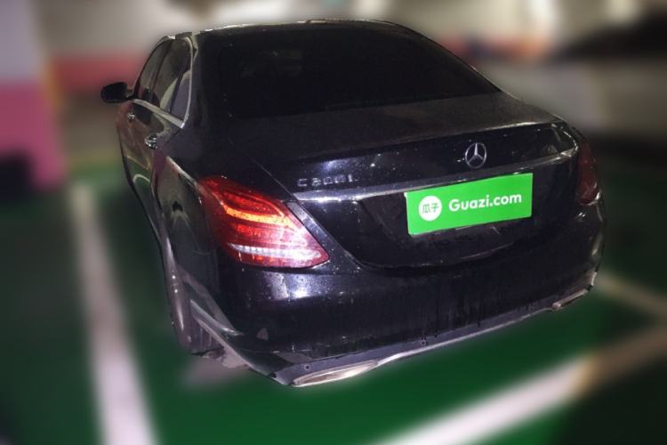 Used Mercedes-Benz C-Class 2015 C 200 L Rear Left 45 Deg