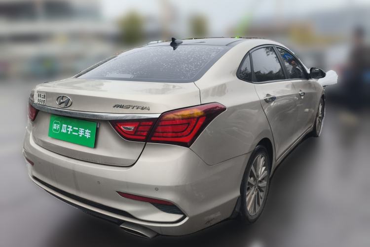 Used Hyundai Mistra 2017 1.8L Automatic Deluxe DLX Model China V Emission Standard Rear Right 45 Deg