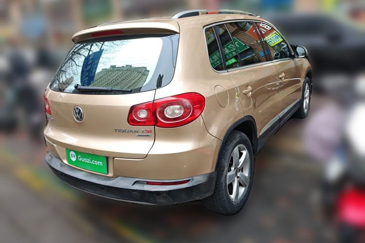 Used Volkswagen Tiguan 2012 1.8TSI Automatic All-Wheel Drive Elite Edition Rear Right 45 Deg