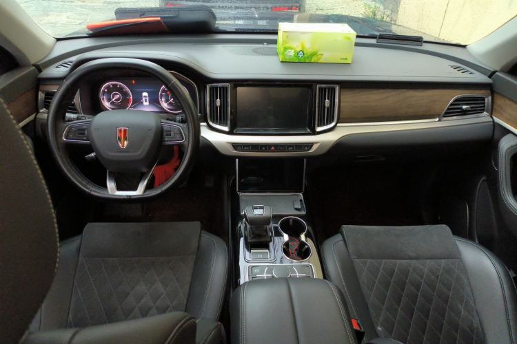 Used Hongqi HS7 2022 2.0T DCT Two-Wheel Drive Smart Connect Flagship Edition Seven Seats Center Console