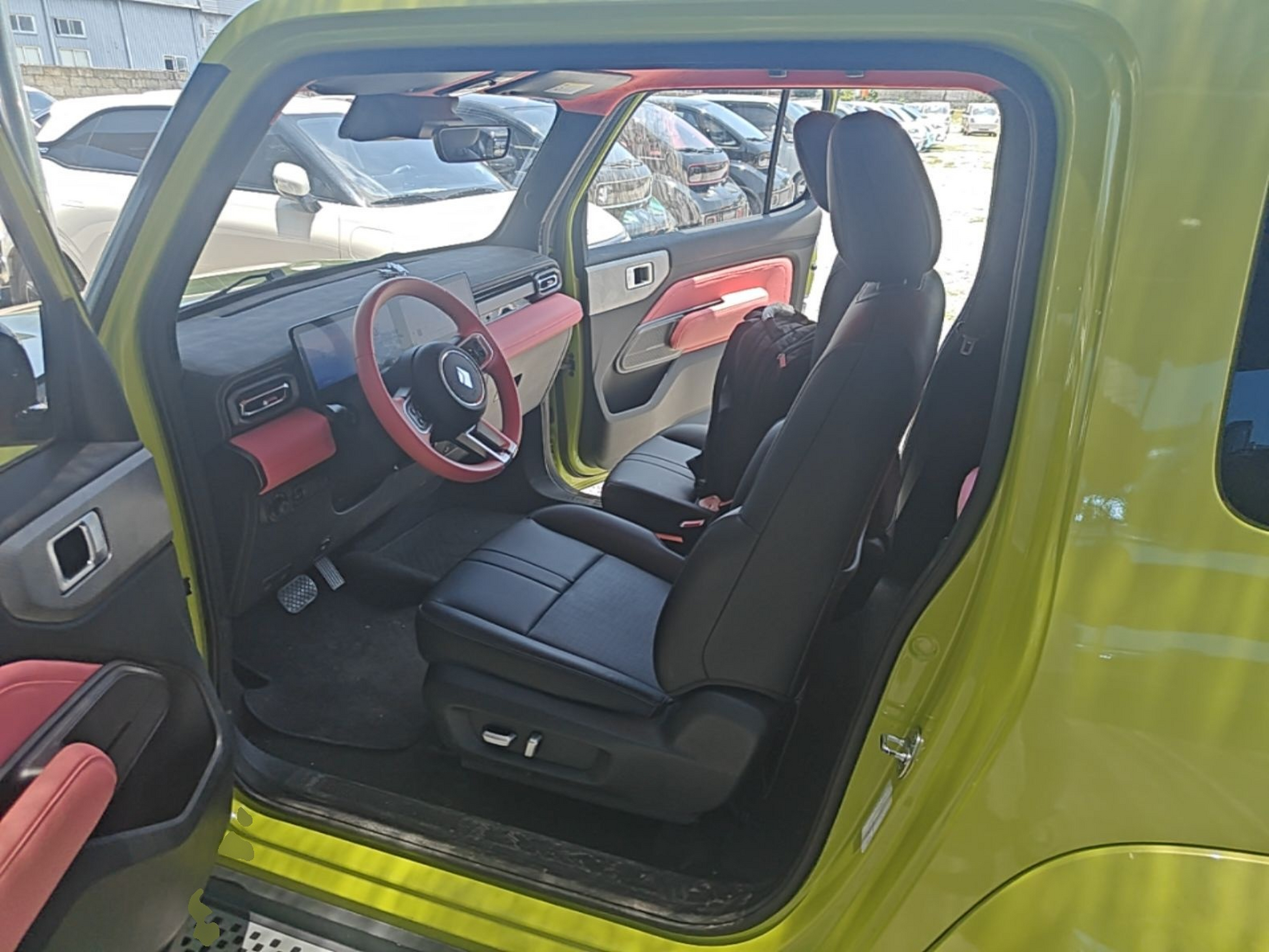 Avant de la voiture