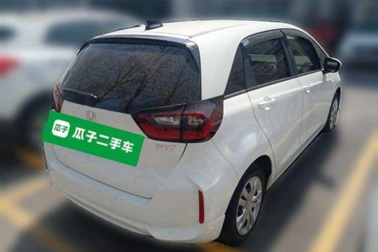 Used Honda Fit 2021 1.5L CVT Trend Edition Rear Right 45 Deg